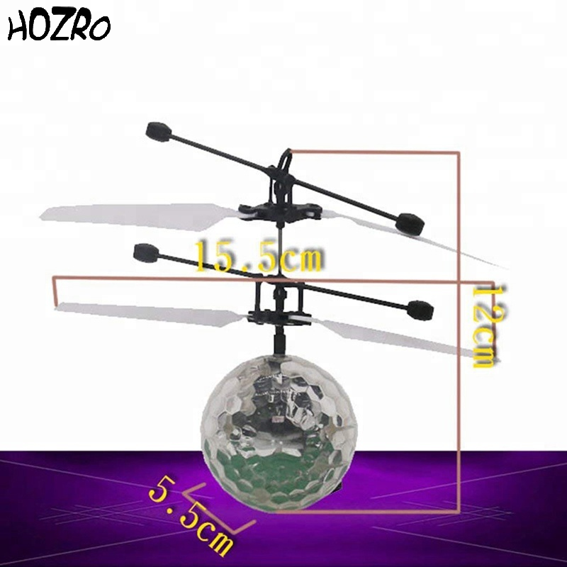 Jucărie HOZRO, Minge Elicopter – Zboară și Plutește Automat, Distractivă și Interactivă pentru Copii HOZRO