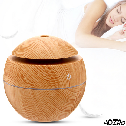 🌿 Aromaterapie HOZRO, Model098 Bej – Difuzor Elegant pentru Relaxare, Meditație și Atmosferă Plăcută în Dormitor, Living sau Birou, cu Design Modern și Funcționare Silențioasă HOZRO