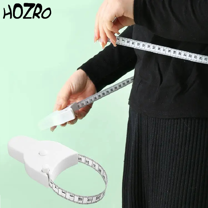 Benzi de Măsurare pentru Corp HOZRO, Alb - Soluția Perfectă pentru Monitorizarea Detaliată a Măsurilor Corpului Tău, Precizie, Confort și Durabilitate într-un Singur Pachet HOZRO
