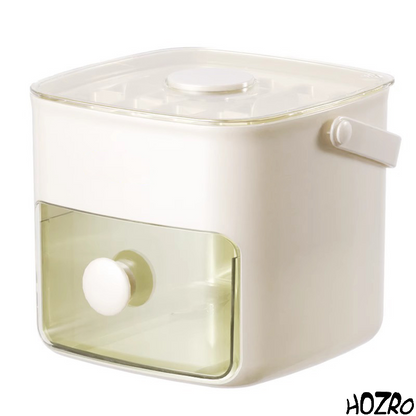 Formă HOZRO, pentru Gheață, cu Capac din Silicon Alimentar Multicolor, Reutilizabilă și Flexibilă, Ideală pentru Cuburi Mari de Gheață în Whisky, Cocktails, Smoothie-uri sau Sucuri HOZRO