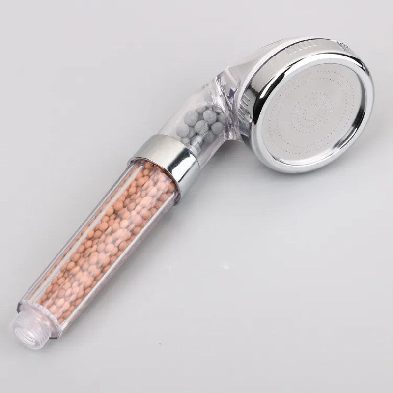 Cap de dus cu granule, ce filtreaza calcarul din apa BESTSELLS