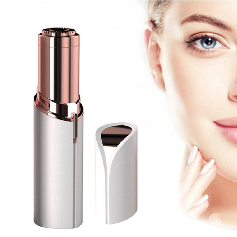 Epilator Flawless Ruj HOZRO, Compact, Portabil, Îndepărtează Părul Nedorit cu Precizie și Design Elegant HOZRO