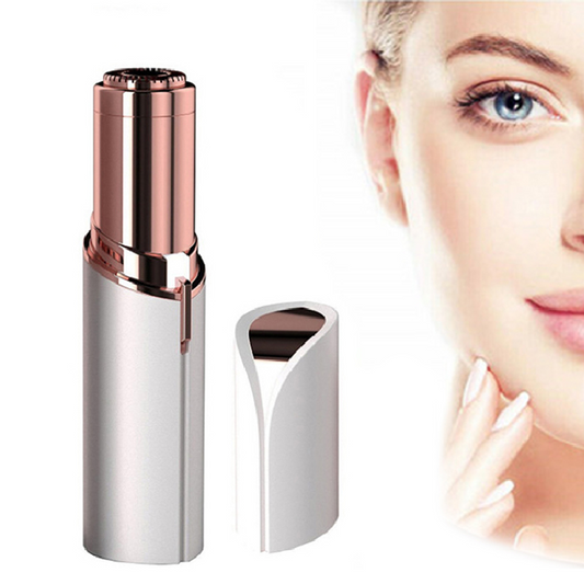 Epilator Flawless Ruj HOZRO, Compact, Portabil, Îndepărtează Părul Nedorit cu Precizie și Design Elegant HOZRO