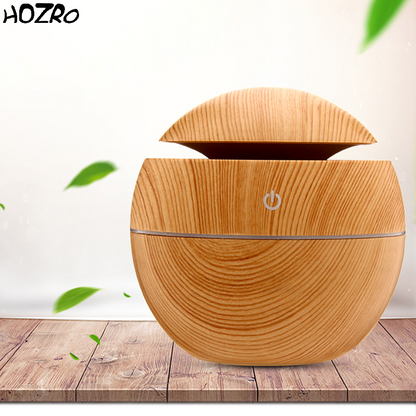 🌿 Aromaterapie HOZRO, Model098 Bej – Difuzor Elegant pentru Relaxare, Meditație și Atmosferă Plăcută în Dormitor, Living sau Birou, cu Design Modern și Funcționare Silențioasă HOZRO