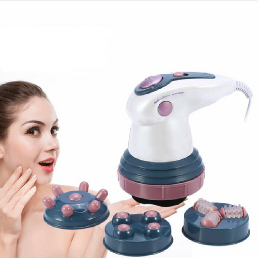 Aparat HOZRO, Body Innovation pentru masaj și remodelare corporală, tehnologie de vibrații și role rotative, ideal pentru reducerea celulitei, tonifierea pielii și relaxarea musculară, utilizare acasă sau la birou HOZRO