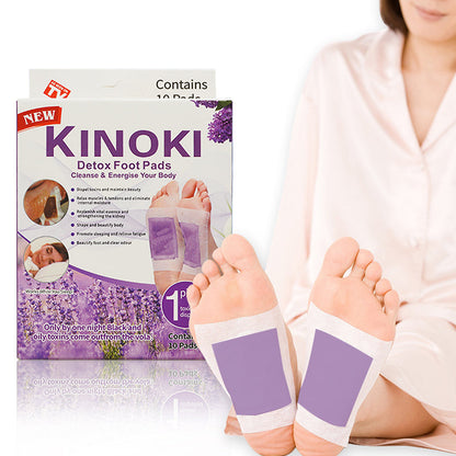 Plasturi Kinoki cu Lavandă – Pentru Detoxifierea Organismului si Imbunatatirea Starii prin Solutii Naturale Eficiente pentru Eliminarea Toxinelor si Revitalizarea Corpului BESTSELLS