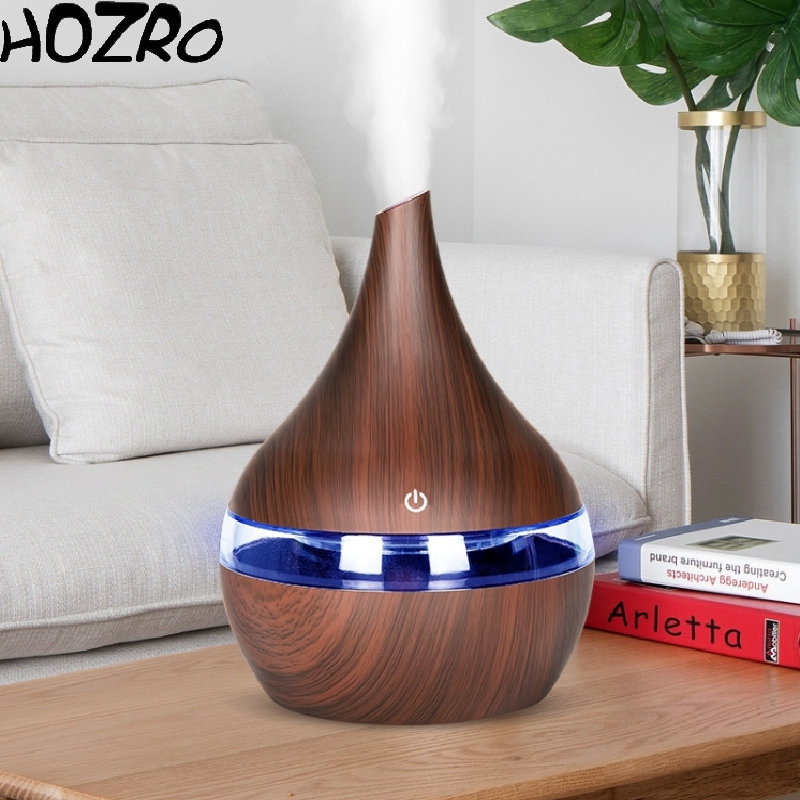 Difuzor Aromaterapie HOZRO, Model 041 Maro – Umidificator și Difuzor de Arome cu LED, Design Elegant pentru Relaxare și Aromaterapie HOZRO