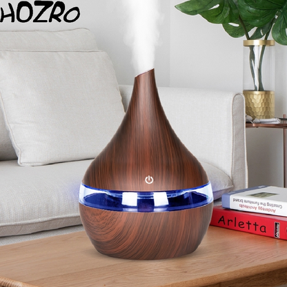 Difuzor Aromaterapie HOZRO, Model 041 Maro – Umidificator și Difuzor de Arome cu LED, Design Elegant pentru Relaxare și Aromaterapie HOZRO