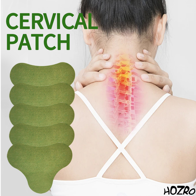 Plasturi terapeutici HOZRO, pentru gât, spate și articulații – Patch-uri pentru durerile cervicale, musculare și articulare, ajută la reducerea inflamației și relaxarea mușchilor HOZRO