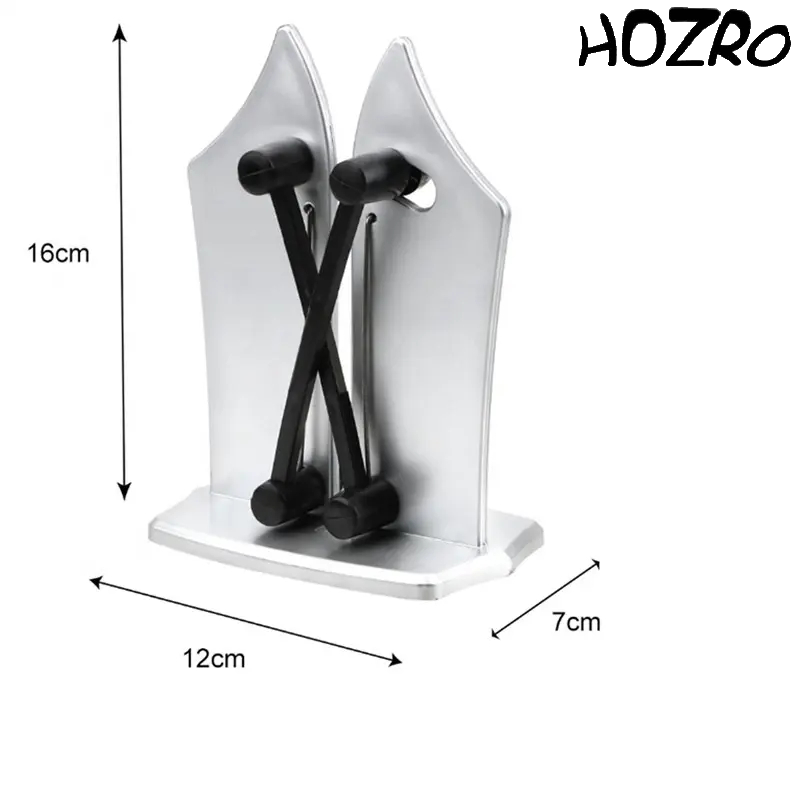 Ascuțitor Universal HOZRO, pentru Cuțite – Eficient, Ușor de Utilizat, Design Compact 12x5x16 cm pentru Lama Perfectă HOZRO