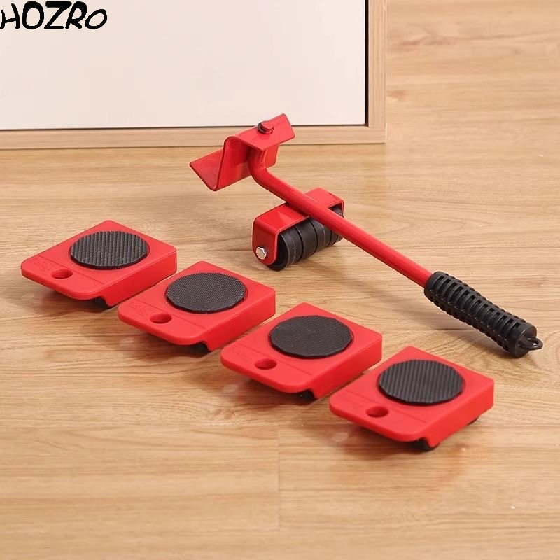 Cric Mobilă HOZRO, Suport Reglabil pentru Ridicarea și Mutarea Mobilei, Ideal pentru Mobilier Greu HOZRO