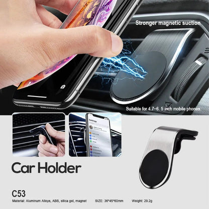 Suport Magnetic „L” Black – Minimalism, Putere și Versatilitate BESTSELLS