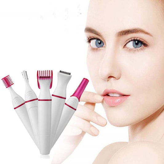 Aparat de Ras 5 In 1 HOZRO, pentru Zone Sensibile – Ideal pentru Corp, Bikini, Axilă și Față HOZRO