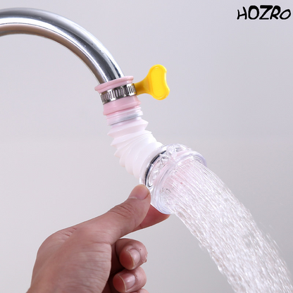 Extensie Universala HOZRO, pentru Robinet Chiuveta, Racord Flexibil 360°, Lungime 8-11cm, Usor de Utilizat si Reglat, Culoare Random HOZRO