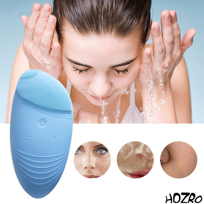 Facial Brush HOZRO, Perie Electrică de Curățare Facială, Masaj și Îngrijire Ten HOZRO