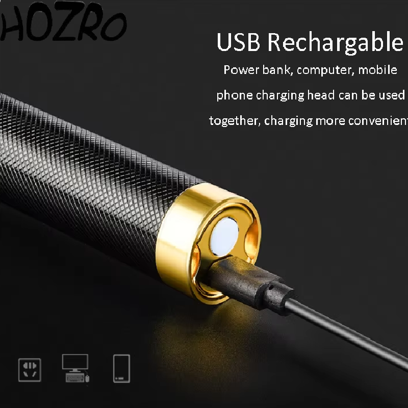 Trimmer HOZRO, Model Vintage T9 – Aparat de Tuns Profesional, Reîncărcabil, Lame de Precizie și Design Retro Elegant HOZRO