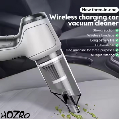 Aspirator Auto HOZRO, Model JB-107 – Putere Mare de Aspirație, Compact și Ușor de Utilizat, Ideal pentru Curățarea Rapidă a Mașinii HOZRO