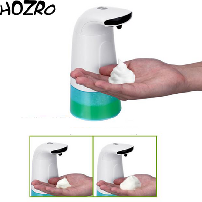 Dozator de Săpun HOZRO, Automat cu Senzor Infraroșu – Distribuire Igienică fără Atingere, Rezervor Generos, Design Modern și Funcționare pe Baterii, Ideal pentru Bucătărie și Baie HOZRO