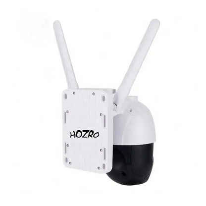 Camera de Supraveghere Solara Inteligenta HOZRO, 2 in 1, Model SPM-T0 Series, cu Panou Fotovoltaic si Vizualizare in Timp Real prin Aplicatie Mobila HOZRO