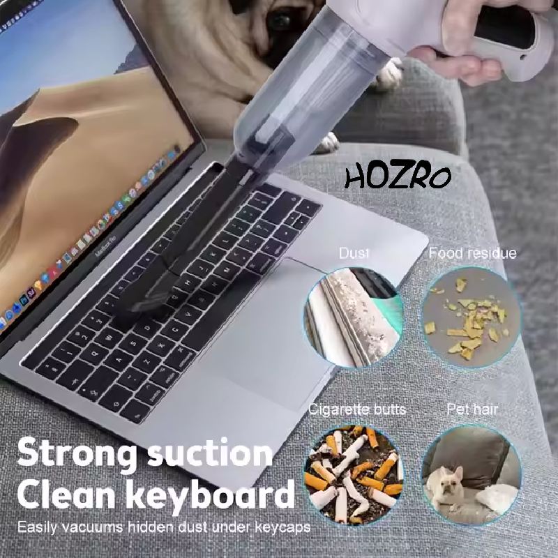 Aspirator Auto HOZRO, Model JB-107 – Putere Mare de Aspirație, Compact și Ușor de Utilizat, Ideal pentru Curățarea Rapidă a Mașinii HOZRO