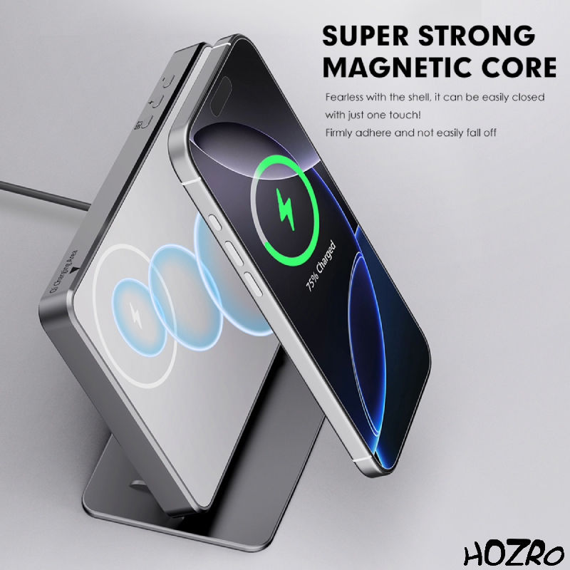 Stație de încărcare 4 în 1 HOZRO, Suport Multifuncțional pentru Telefon, Smartwatch, AirPods și Accesorii, Design Modern și Compact HOZRO