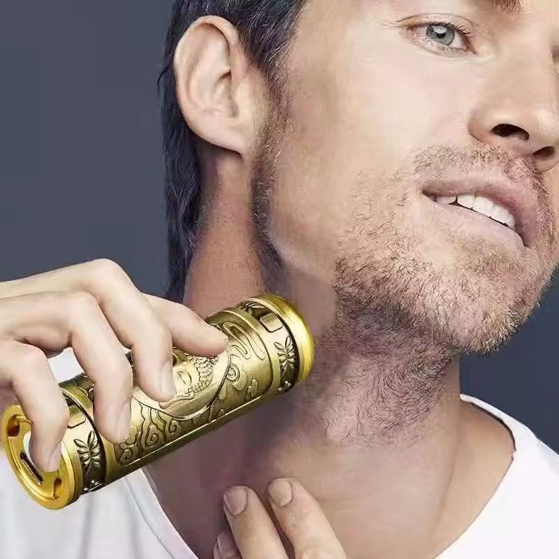Trimmer HOZRO, Model Buddha Mic – Aparat de Tuns și Contur pentru Păr și Barbă, Design Compact și Elegant HOZRO
