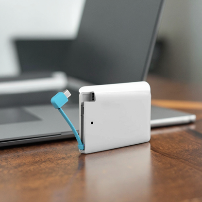 Baterie externă mini portabilă HOZRO, compactă și ușoară, cu încărcare rapidă USB, capacitate ideală pentru urgențe, compatibilă cu telefoane și dispozitive mobile HOZRO