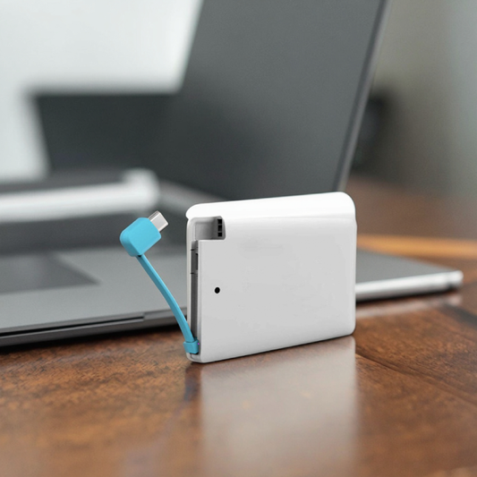 Baterie externă mini portabilă HOZRO, compactă și ușoară, cu încărcare rapidă USB, capacitate ideală pentru urgențe, compatibilă cu telefoane și dispozitive mobile HOZRO