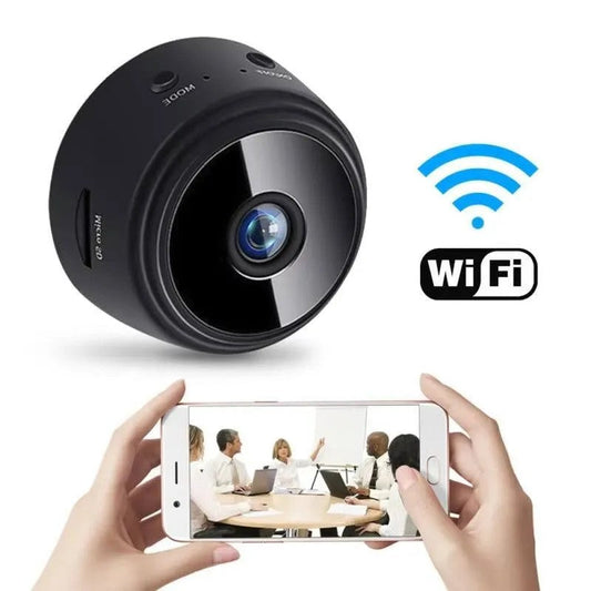 Mini Cameră de Supraveghere WiFi – 1080p Full HD, Night Vision, Senzor de Mișcare BESTSELLS