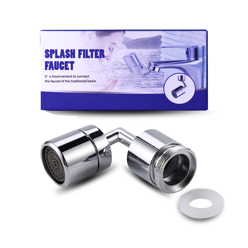 🚰 Aerator pentru Robinet Hozro– Braț Rotativ 360°, 2 Moduri de Jet, Finisaj Mat din Alamă Premium HOZRO