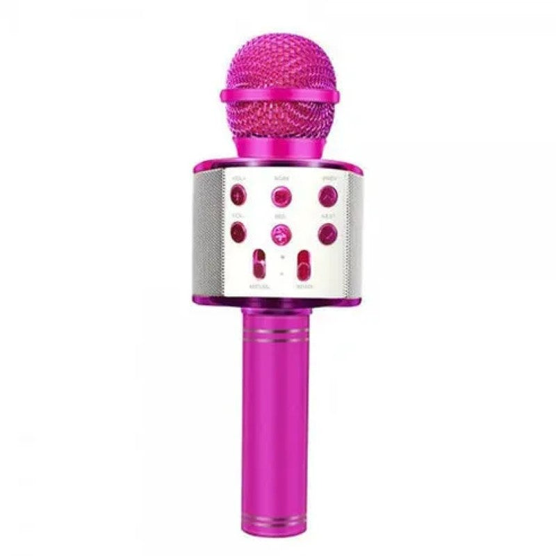Microfon Wireless pentru Karaoke cu Bluetooth, Pink – Distracția începe aici! 🎤 BESTSELLS