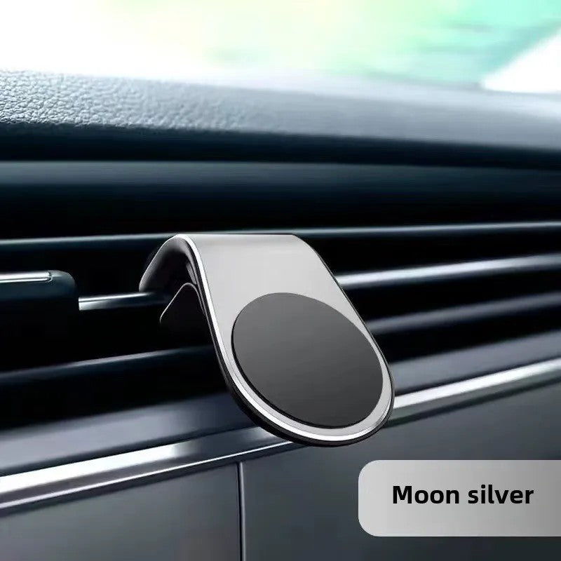 Suport Magnetic „L” Silver – Eleganță și Funcționalitate în Formă Compactă BESTSELLS