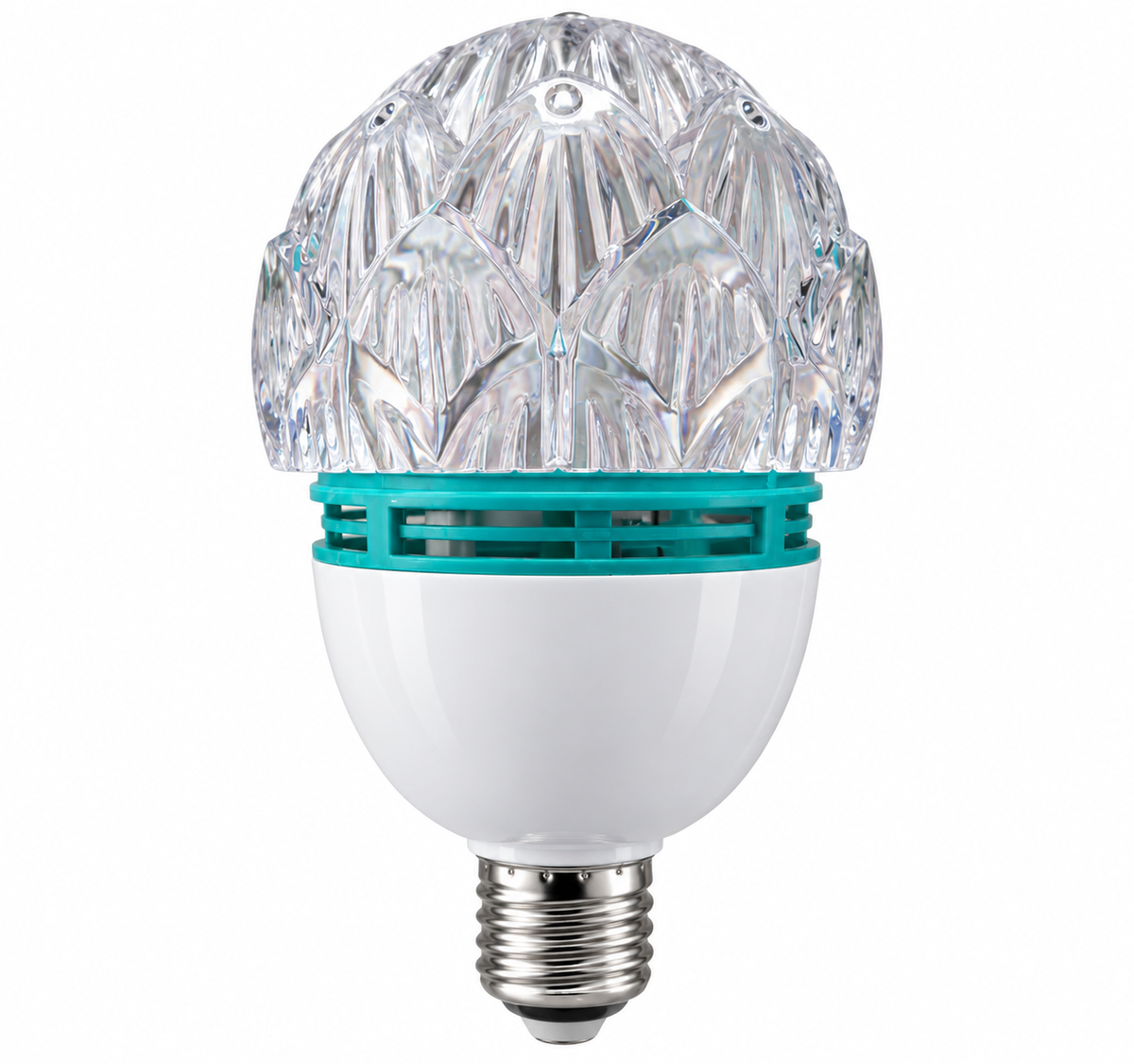 Bec rotativ proiector multicolor LED RGB 3W E27 BESTSELLS