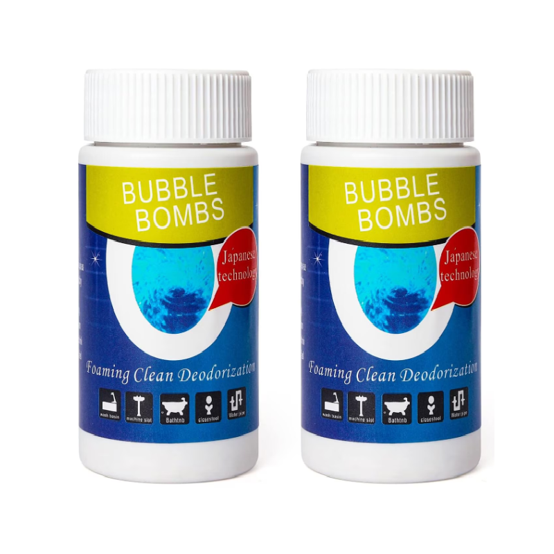 OFERTĂ 1+1 GRATIS – Soluții Granulare HOZRO, pentru Curățat Țevi și Instalații Sanitare – Bubble Bombs Japan 100g, Granule Active Eficiente Împotriva Depunerilor și Mirosurilor – Acționează Rapid, Ideal pentru Chiuvete, W.C., Sifoane și Canalizare HOZRO