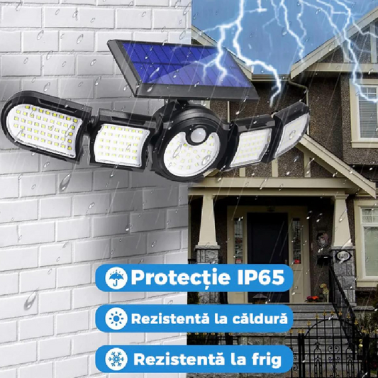 Lampă Solară HOZRO, Model SH-1266A – LED Puternic, Reîncărcabilă, Portabilă și Rezistentă, Ideală pentru Exterior, Camping, Atelier sau Situații de Urgență HOZRO