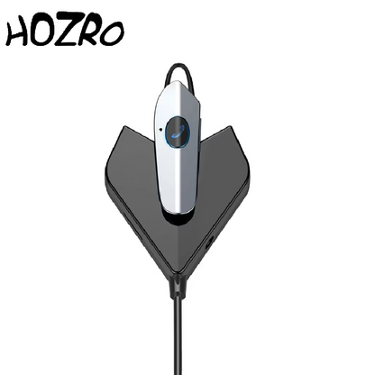 Casca handsfree HOZRO, cu microfon MP3- player, set Car Kit cu dock de incarcare auto, negru HOZRO