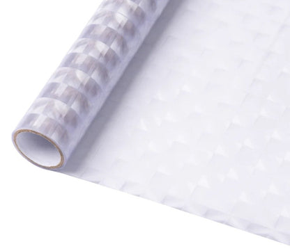 🌟 Autocolant Geam Blurat HOZRO – Eleganță, Intimitate și Design Modern, Alb semi-transparent HOZRO