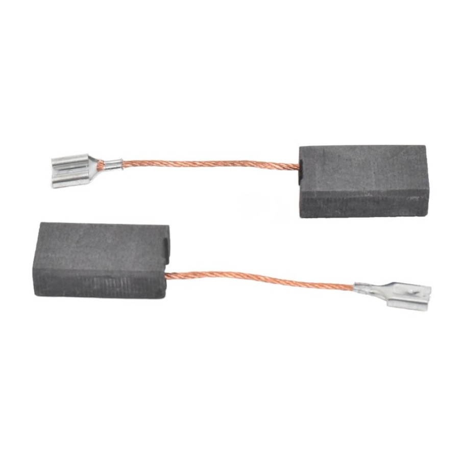 Set 2 Perii Colectoare Carbuni 6X11X21 mm - Papuc Ø 4.8mm HOZRO