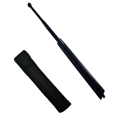 Baston Telescopic Hozro – Oțel, 3 Segmente, Mâner Metal Antiderapant, HOZRO