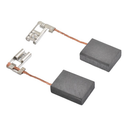 Set 2 Perii Colectoare Carbuni 6X12X20.5 mm - Papuc 90° Ø 6.3mm BESTSELLS