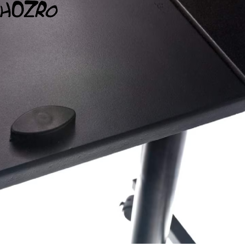 Suport Masă Portabilă HOZRO, pentru Laptop – Reglabil pe Înălțime și Înclinare, Cu Blat din Lemn și Cadru Metalic, Ideal pentru Pat, Canapea sau Birou HOZRO