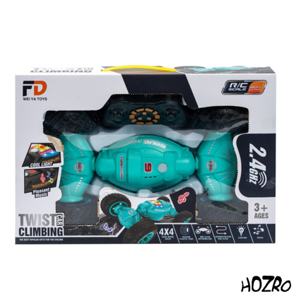 Mașină cu Telecomandă HOZRO, 4x4 Twist Climbing – Off-Road cu Lumină și Sunet, 2.4 GHz, Albastră HOZRO