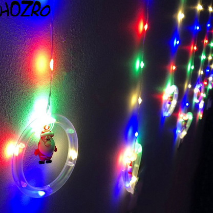 Set Decorativ HOZRO, cu 10 Inele Suspendate și Inimă, Lățime 3 Metri – Ghirlandă Luminoasă Romantică pentru Nuntă, Valentine’s Day, Crăciun și Petreceri HOZRO