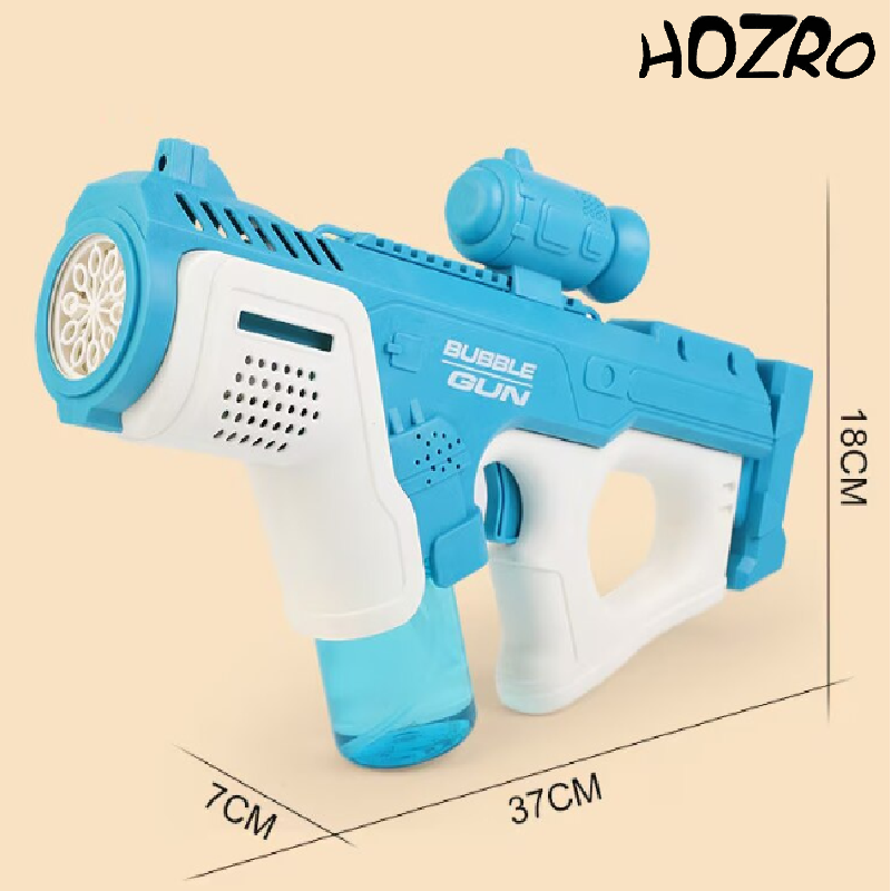 Pistol HOZRO, pentru Baloane „Baster Blue” — Pistol de Apă Compact, Rapid și Sigur pentru Jocuri în Aer Liber, Reîncărcabil cu Baloane Instant, Mecanism Anti-Scurgere și Design Ergonomic Albastru HOZRO
