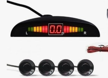 Senzori de Parcare Hozro cu 4 Receptori și Display LED, cu Avertizare Sonoră – Parchează în Siguranță! HOZRO