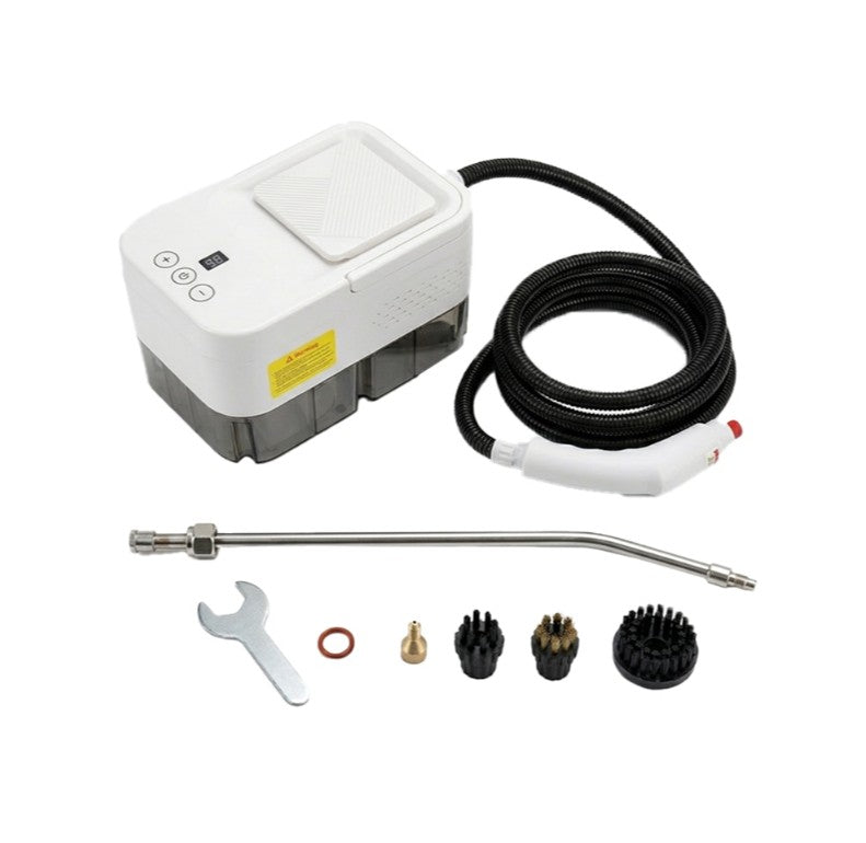 Aparat de Curățat cu Aburi Portabil Hozro XBS-002, 1500W, Rezervor 1000ml, Încălzire Rapidă 15s, 6 Trepte de Putere, Multifuncțional pentru Casă și Auto HOZRO