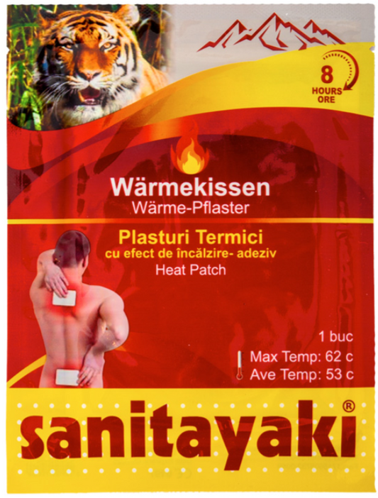 Plasture Hozro Termici cu Efect de Încălzire Sanitayaki HOZRO