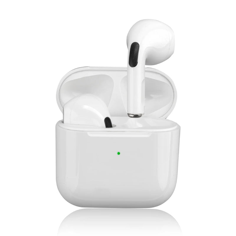 Căști Pro 4 HOZRO, Wireless Bluetooth, Sunet HD, Touch Control și Cutie de Încărcare Portabilă HOZRO