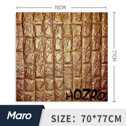 Tapet 3D autoadeziv, Model imitatie caramida, design modern, foarte usor de montat, TG-010 HOZRO
