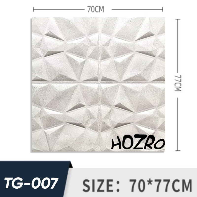 Tapet 3D autoadeziv, Model imitatie caramida, design modern, foarte usor de montat, TG-007 HOZRO